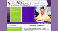 Desktop Screenshot of noblecarellcva.com